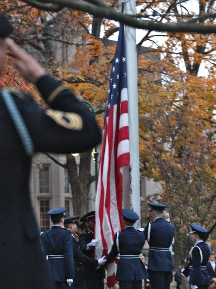 Photos: Indiana University Veterans Day 2021