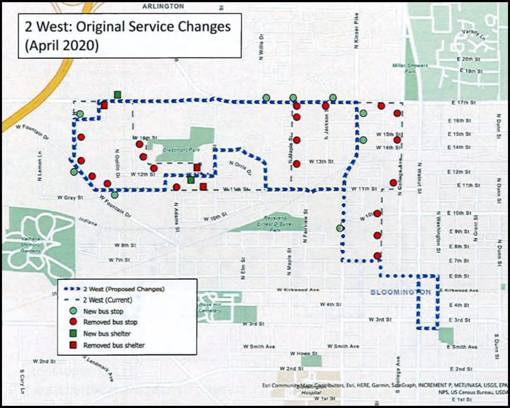 Bloomington northwest side bus route revised after riders react, driver shortage still impacting ridership