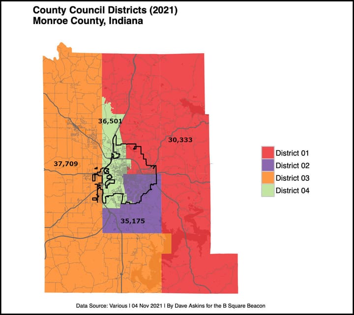 Third option floated for possible redrawing of Monroe County council boundaries