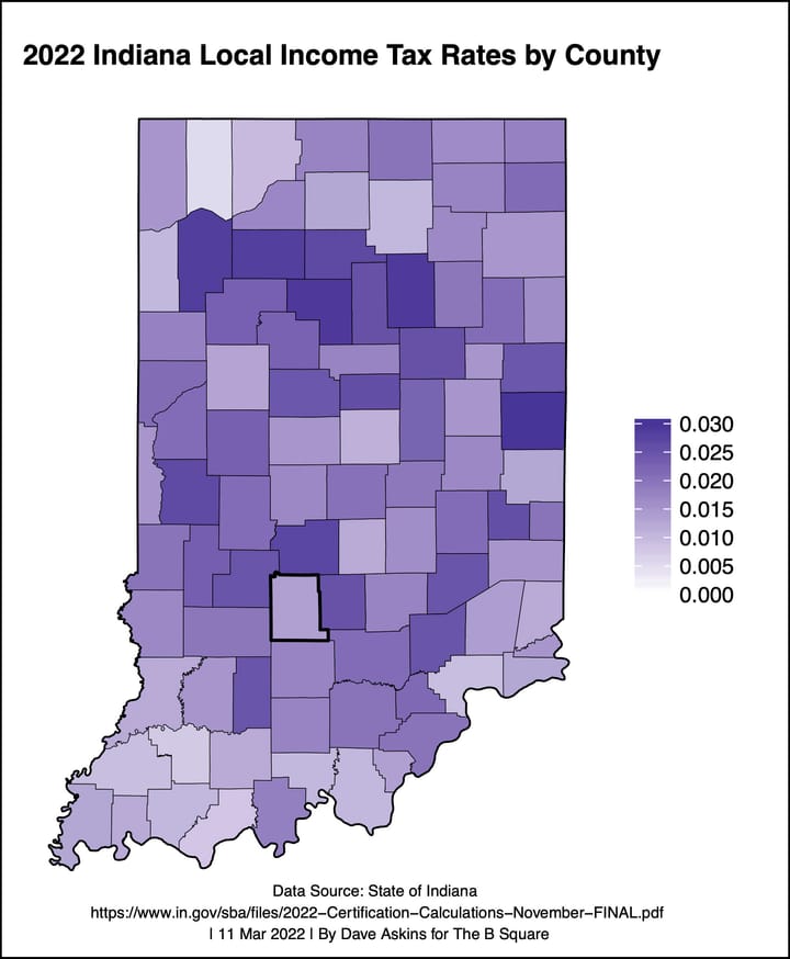 Local income tax notebook: How Monroe County stacks up statewide