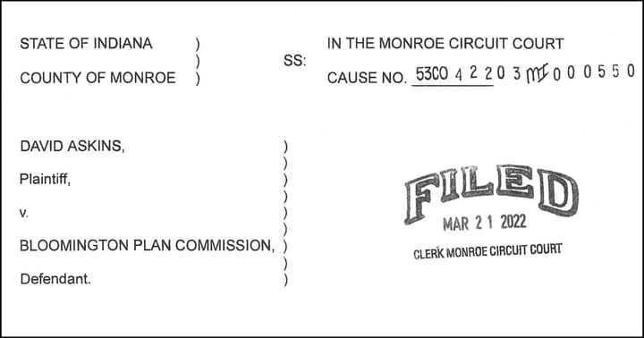 Opinion: Bloomington’s plan commission violated Indiana’s Open Door Law, so I filed a lawsuit