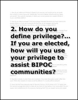 Black Lives Matter B-town releases Democratic Party candidate assessments