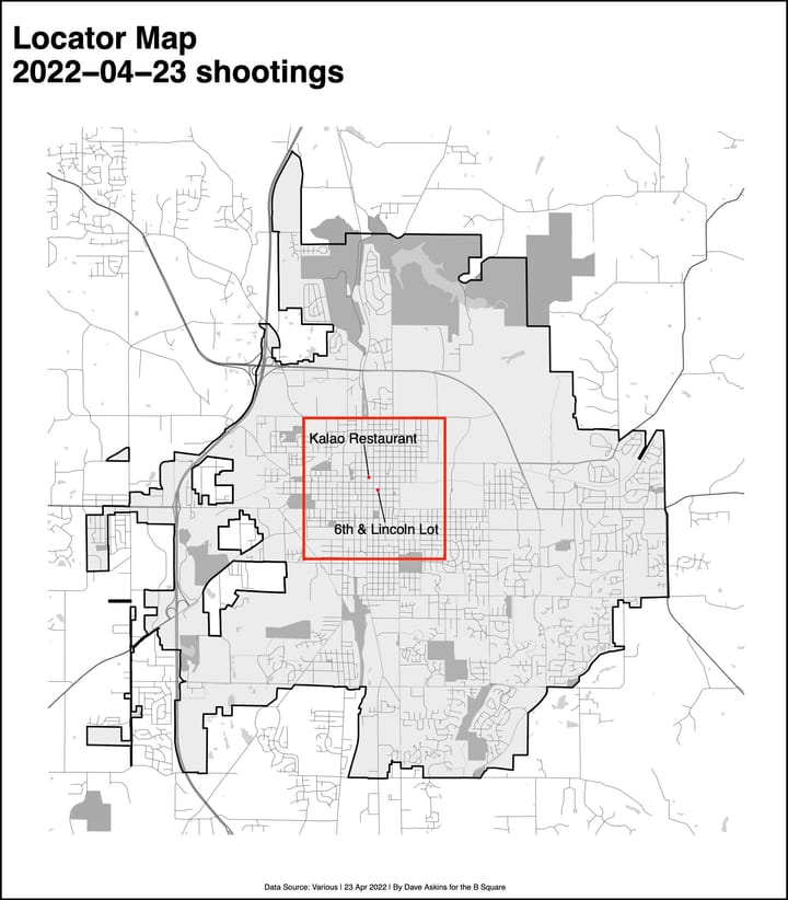 [Updated] Two shootings overnight, potential connection still unknown: Bloomington police seeking information