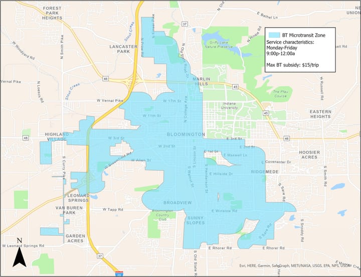 Bloomington Transit wants public input: Route changes,  late-hours swap of regular bus for Uber/Lyft