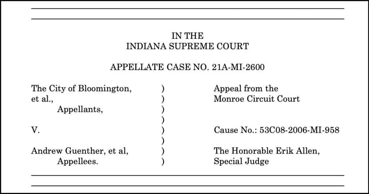 Indiana Supreme Court gets petition to hear case on Bloomington plan commission appointment