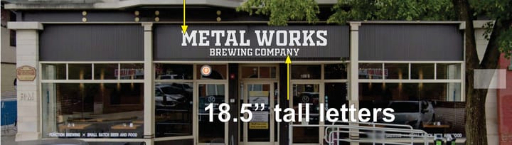 Metal Works Brewing gets OK from Bloomington historic district commission for new signage