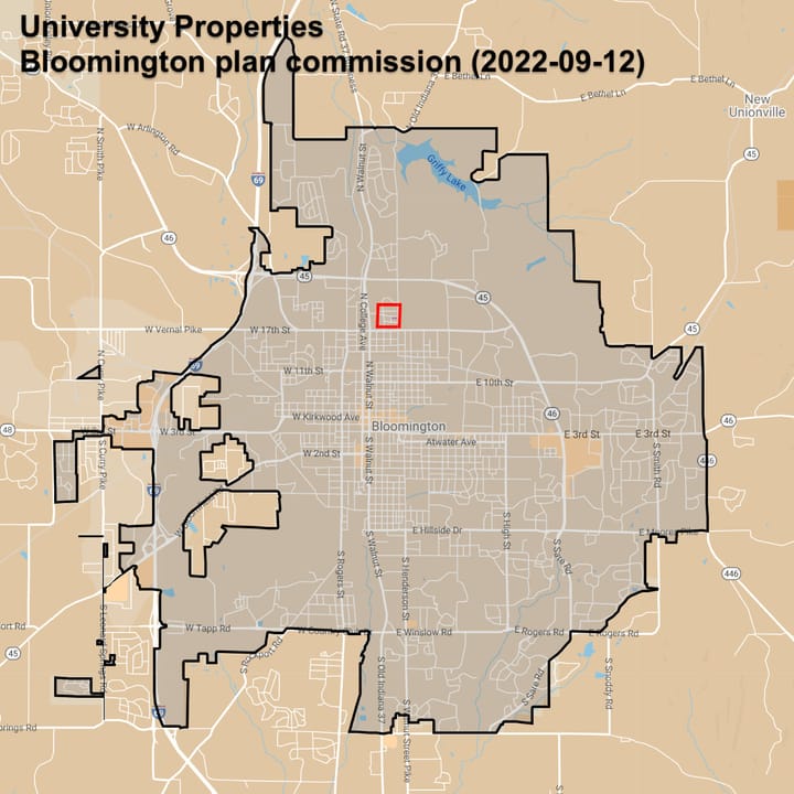 Bloomington OKs 135-bedroom apartment building across from IU football stadium