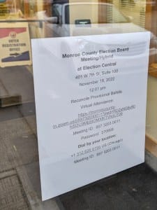 Meeting set for review of provisional ballots in 2022 general elections: District 62 House race margin could get bigger, smaller, stay the same