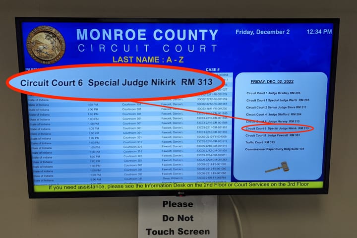 Next year’s first ruling on a Bloomington annexation lawsuit could depend on meaning of “proceeding”
