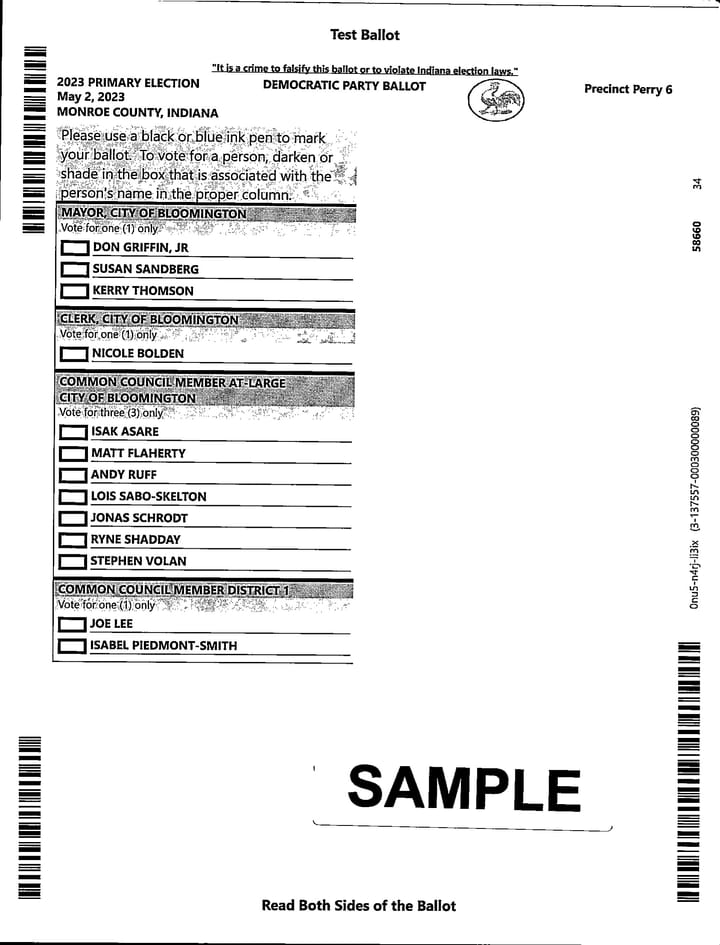 2023 election notebook: First wave of absentee ballots mailed, other fun tidbits