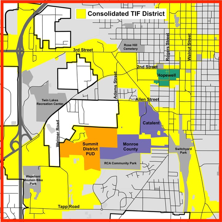 Bloomington tries again for more housing: Second public offering OK’d for Hopewell South blocks in planned new neighborhood  at former hospital site