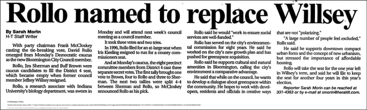 Political notebook: 2 decades later, a déjà vu for Dems at District 5 city council vacancy caucus