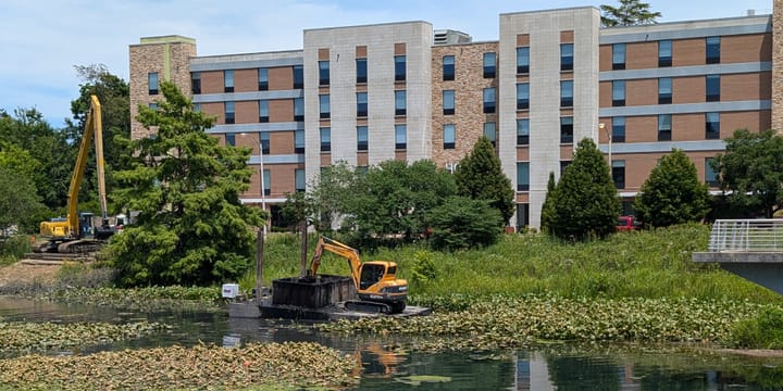 Photos: Miller-Showers Park dredging work