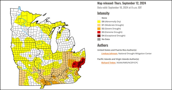 Dry conditions lead Monroe County (Indiana) to enact burn ban until Sept. 24