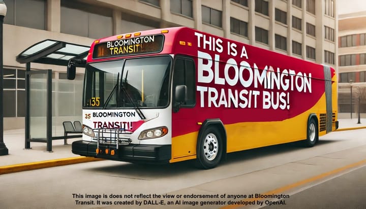 Amount of private advertising on Bloomington Transit buses could be decided at Dec. 17 meeting