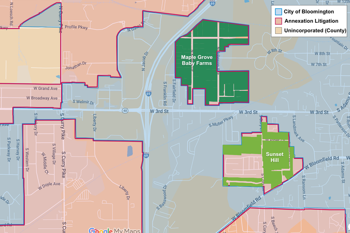 Downzone of 200+ parcels surrounded by Bloomington goes to county commissioners with nod from advisory planning group