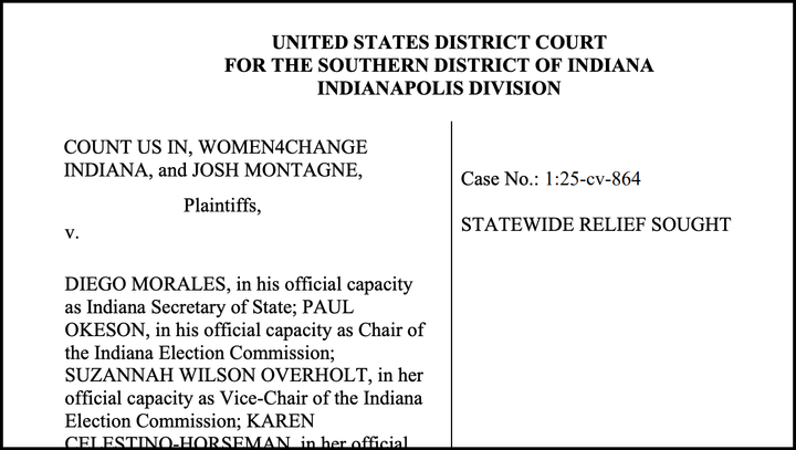 Lawsuit targeting Indiana's student ID ban for voting pulls in Monroe County's election board