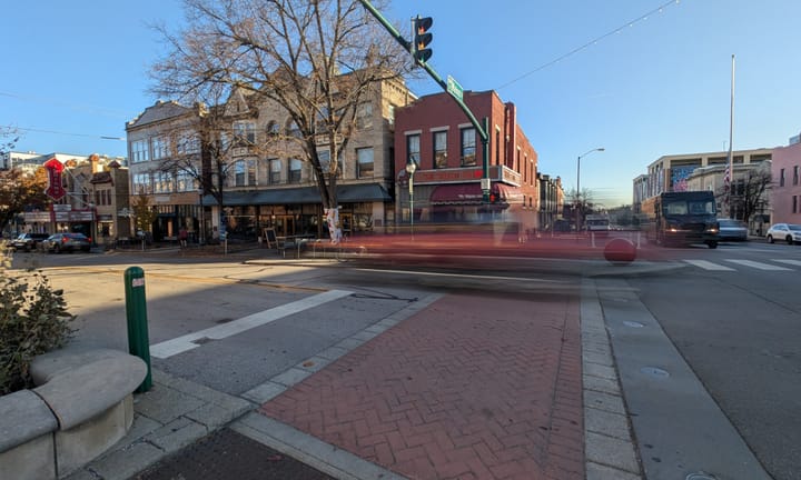 Kirkwood Avenue & Walnut Street