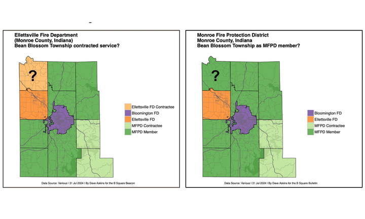 Monday, Dec. 22: Possible decision on adding Bean Blossom Township to Monroe Fire District