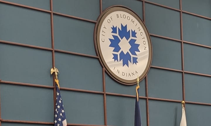 Live Report: Bloomington city council organizational meeting (Jan. 7, 2025)